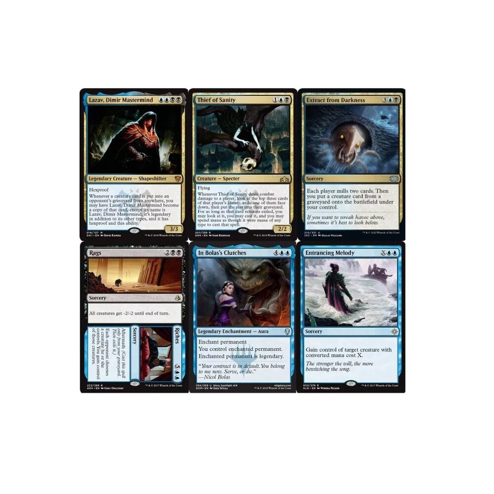 MTG Commander EDH Deck Lazav, Dimir Mastermind 100 Magic Cards Custom Deck - NM